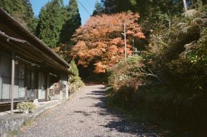 A photo of the Nakasendo trail